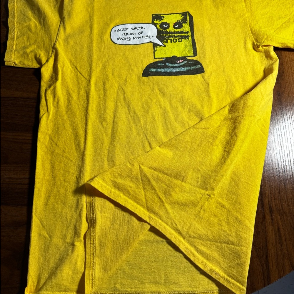 Golf Wang Yellow Graphic Tee